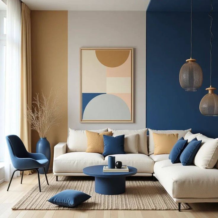 تاثیر بصری و روانی رنگ در دکوراسیون منزل